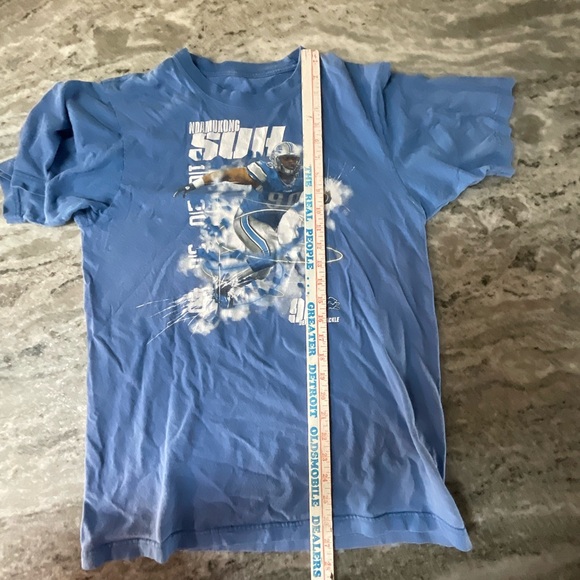 Vintage Detroit Lions Ndamakong Suh graphic shirt Size Medium (M1) - Picture 6 of 10